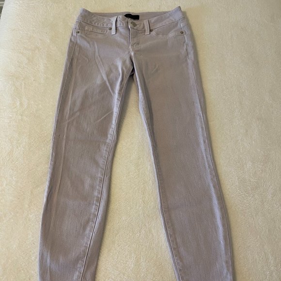 Bebe Lavender Ankle Jeans Skinny Springtime fun! - Picture 4 of 7